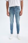 Slim Comfort Fit Yırtık Detaylı Jean Pantolon