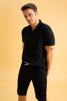 Regular Fit Polo Yaka Geri Dönüşümlü Kısa Kollu Tişört