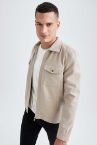 Slim Fit Polo Yaka Mont