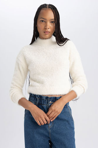 Regular Fit Half Turtleneck Knitwear Pullover