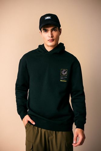 Relax Fit Discovery Licensed Long Sleeve Sweatshirt
