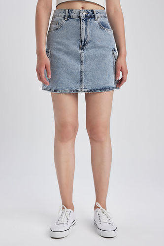 Cargo Fit Mini Skirt