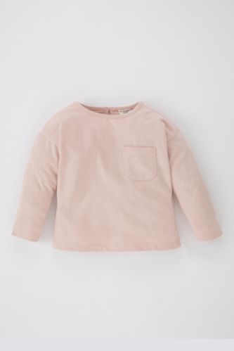 Pink Baby M Dchen Regular Fit Langarmshirt Defacto