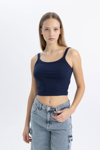 Fitted Ribbed Camisole Athlete