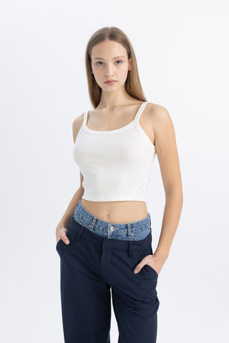 Fitted Ribbed Camisole Athlete
