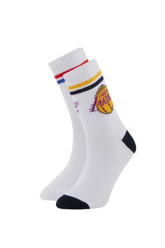Boy NBA Current Teams 2 Piece Cotton Long Socks
