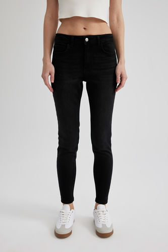 Pantalon Jean Long Rebeca Coupe Skinny Taille Normale