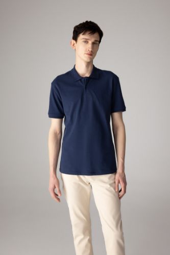 New Regular Fit Kısa Kollu Polo Tişört