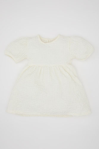 Kız Bebek Kısa Kollu Elbise