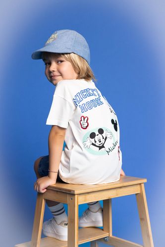 Baby Boy Disney Mickey Minnie Crew Neck T-Shirt