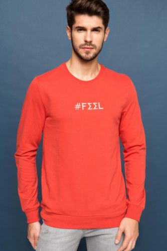 Baskılı Sweatshirt