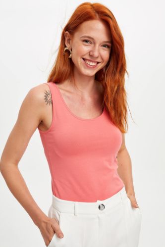Askılı Basic Slim Fit Atlet