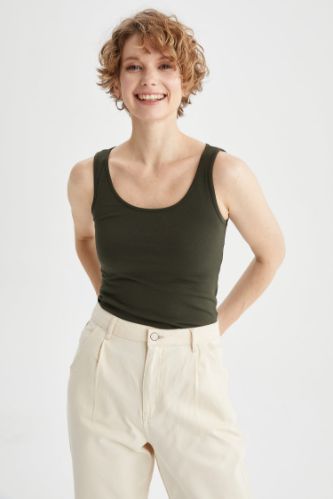 Askılı Basic Slim Fit Atlet