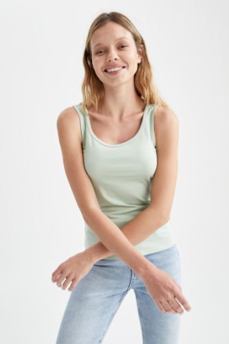 Askılı Basic Slim Fit Atlet
