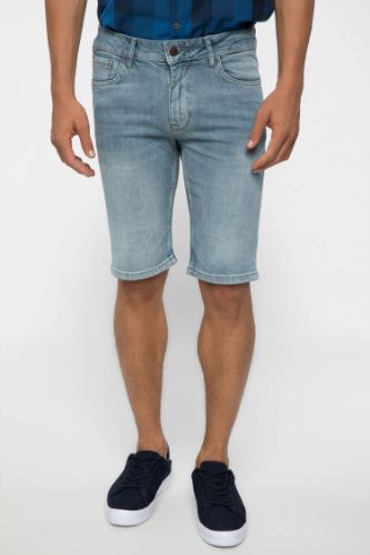 Skinny Fit Jean Bermuda
