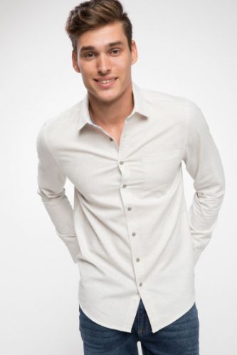 Polo Yaka Slim Fit Gömlek