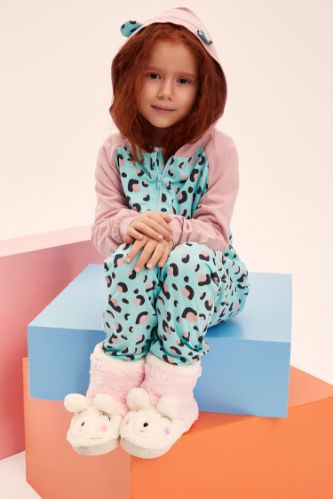 Regular Fit Tekli Örme Pijama