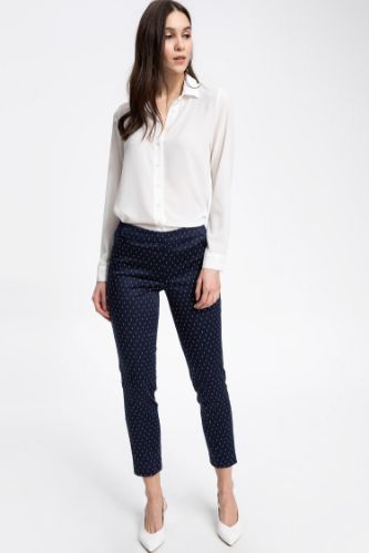 Desenli Valentina Cigarette Pantolon