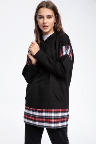 Regular Fit Uzun Kollu Tunik