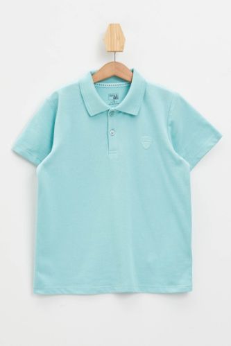 Erkek Çocuk Polo Yaka Kısa Kollu Tişört