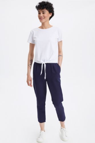 Elastik Belli Jogger Pantolon