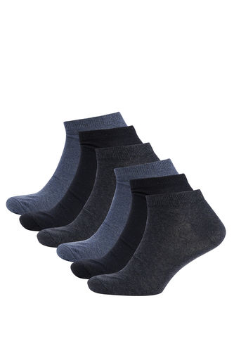 Men Cotton 7-Pack Short Socks
