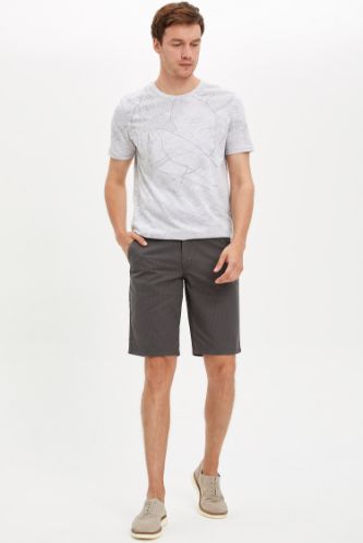 Regular Fit Bermuda Pamuklu Şort