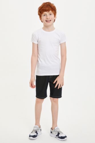 Erkek Çocuk Regular Fit Jean Bermuda Şort