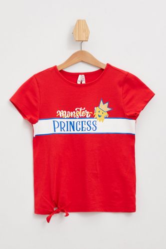 Kız Çocuk Baskılı T-Shirt