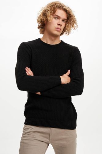 Slim Fit Triko Kazak