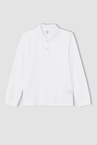Erkek Çocuk Uzun Kollu Polo Tişört
