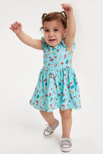 Kız Bebek Regular Fit Elbise