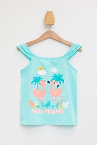 Kız Bebek Neon Baskılı Tişört