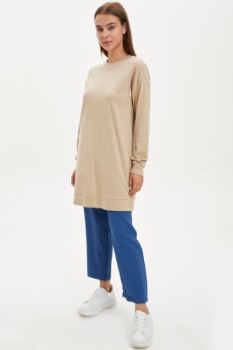 Relax Fit Dokuma Pantolon