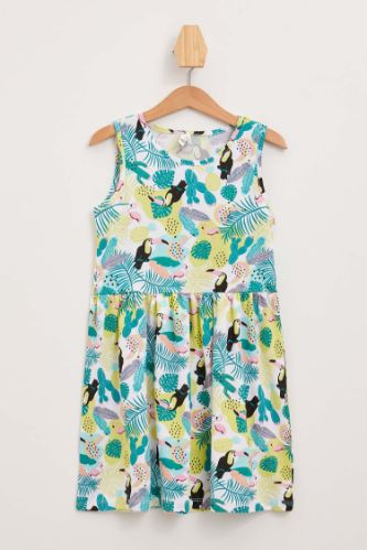 Kız Çocuk Regular Fit Örme Elbise