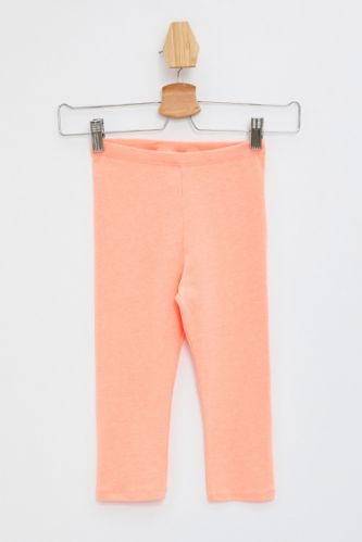 Kız Çocuk Slim Fit Tekli Tayt