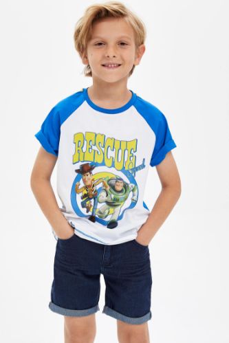 Erkek Çocuk Toy Story Lisanslı Kısa Kollu Tişört