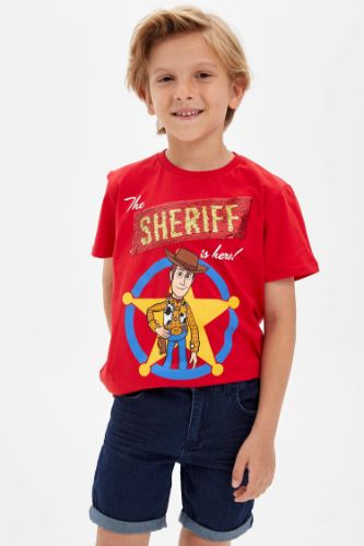 Erkek Çocuk Toy Story Lisanslı Kısa Kollu Tişört