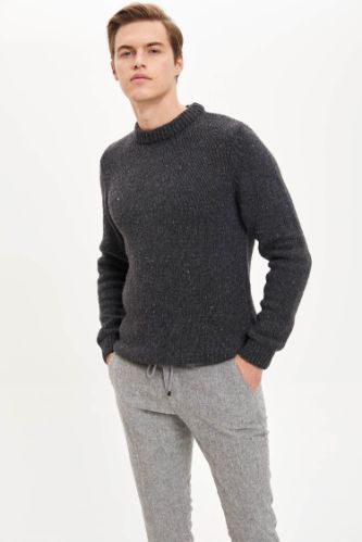 Slim Fit Basic Kazak