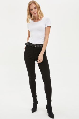 Slim Fit Dokuma Pantolon
