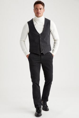 Regular Fit Basic Chino Pantolon