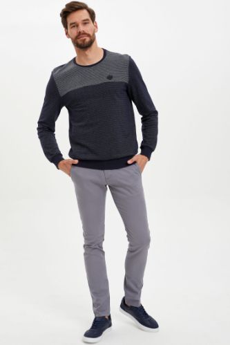Slim Fit Basic Chino Pantolon