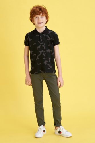 Erkek Çocuk Slim Fit Dokuma Pantolon
