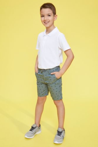 Erkek Çocuk Regular Fit Normal Bel Bermuda