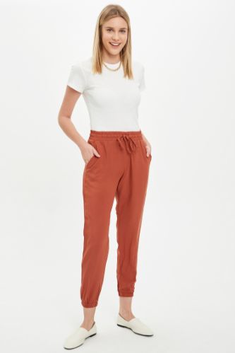 Jogger Standart Fit Dokuma Pantolon