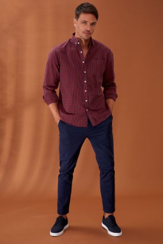 Beli Bağcıklı Slim Fit Jogger Pantolon