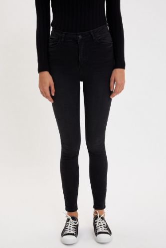 Anna Super Skinny Fit Yıkamalı Jean Pantolon