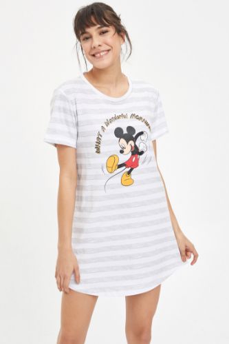 Mickey Mouse Lisanslı Gecelik