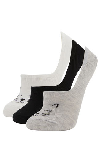 Patterned Ballet Socks 3 Pack