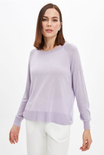 Regular Fit Bisiklet Yaka Kazak